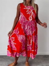 Stijlvolle Jurk met Bloemenprint