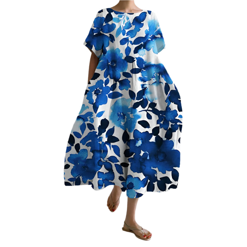 Maxi Jurk Met Bloemenprint