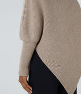 ASYMMETRISCH TURTLENECK TRUI