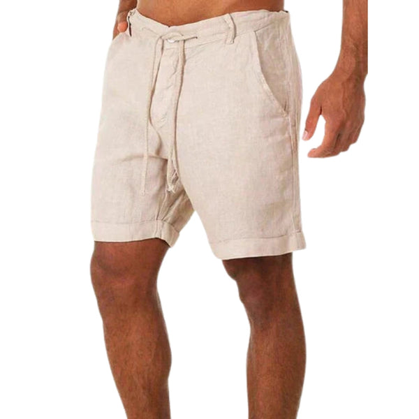 Klassieke shorts met zakken en trekkoord in de taille