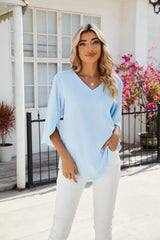 Elegante Blouse met V-hals