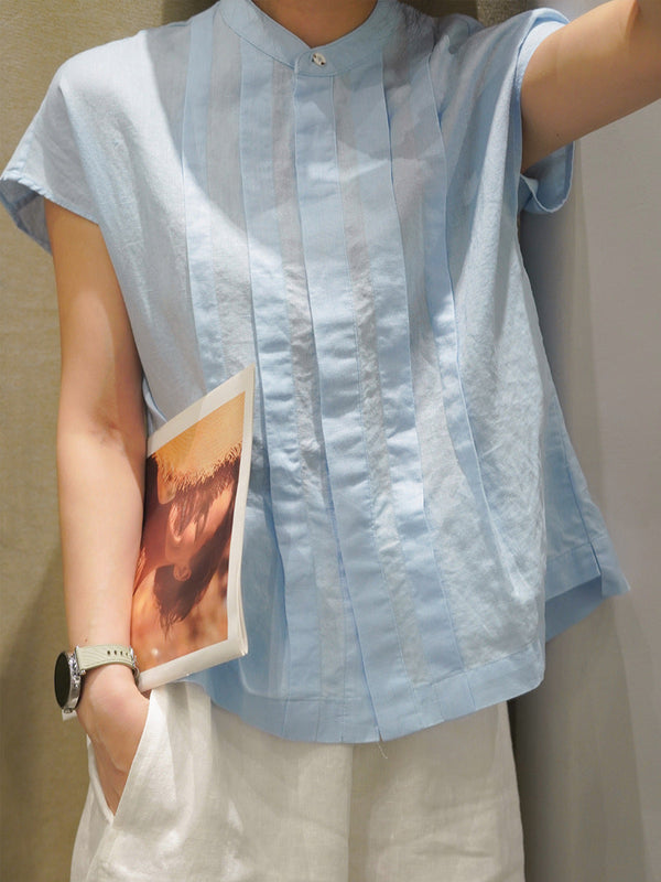 Luchtige Plooi Blouse