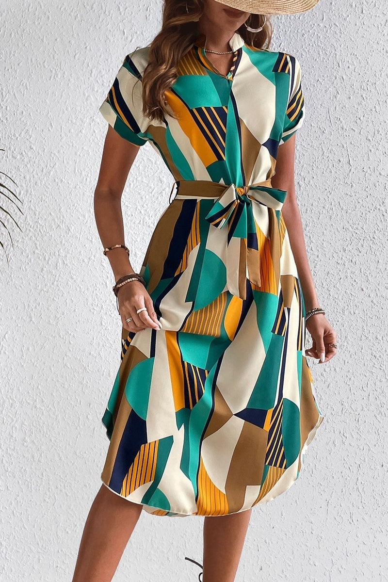 Chique Geometrische Jurk