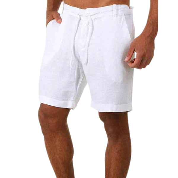 Klassieke shorts met zakken en trekkoord in de taille
