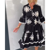 Bloemen midi jurk Voor Vrouwen