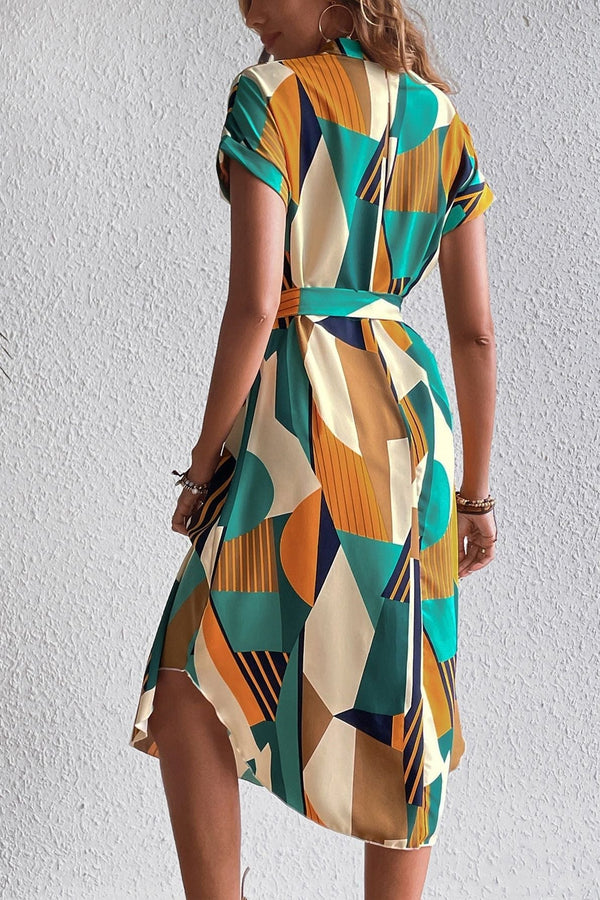 Chique Geometrische Jurk