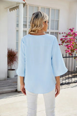 Elegante Blouse met V-hals