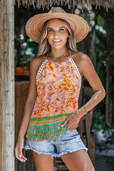 Fleur Affair Bloemen Top – Trendy Zomer Top met Print voor Dames