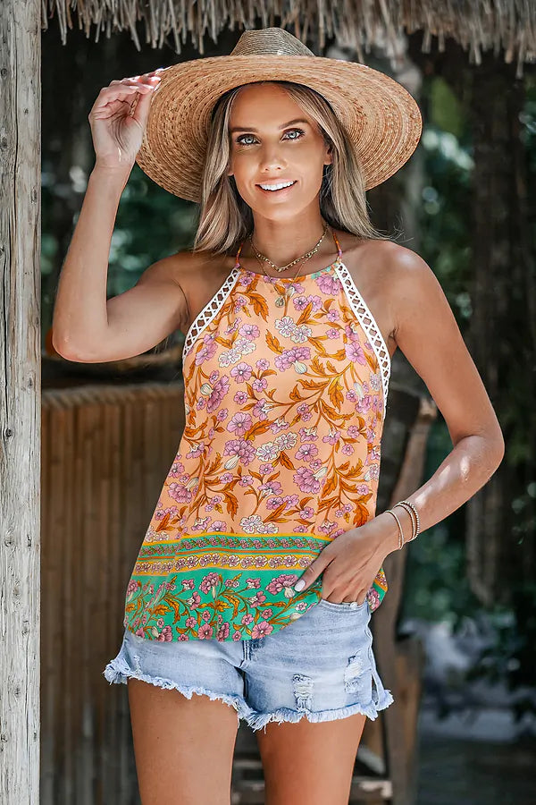 Boheemse Off-Shoulder Top met Omslag