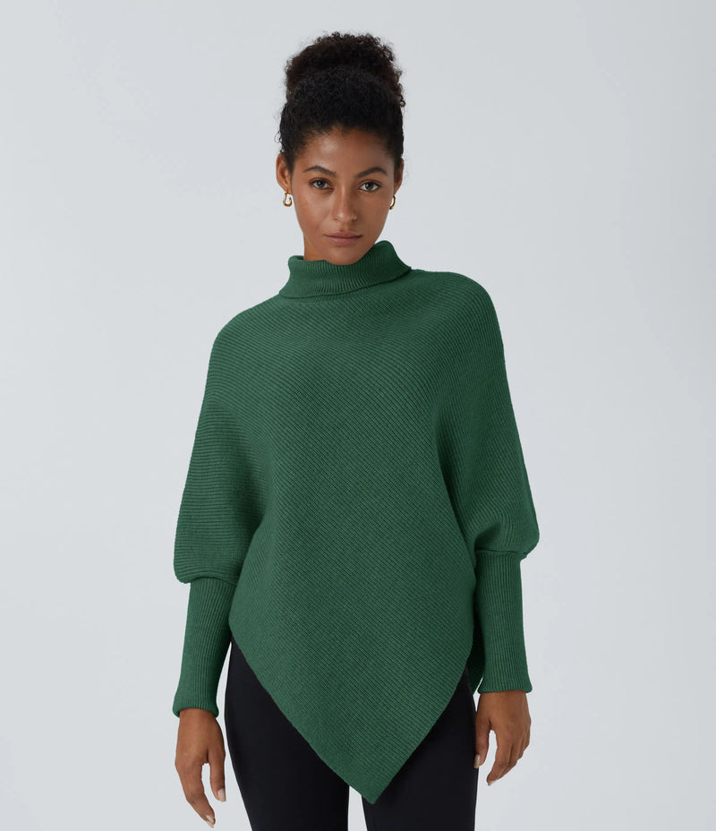 Asymmetrische Poncho Coltrui