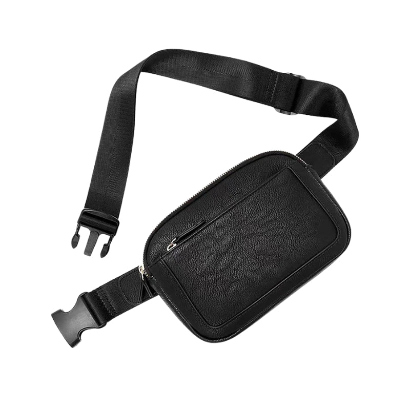 Lichtgewicht crossbodytas met meerdere ritsvakken en verstelbare banden