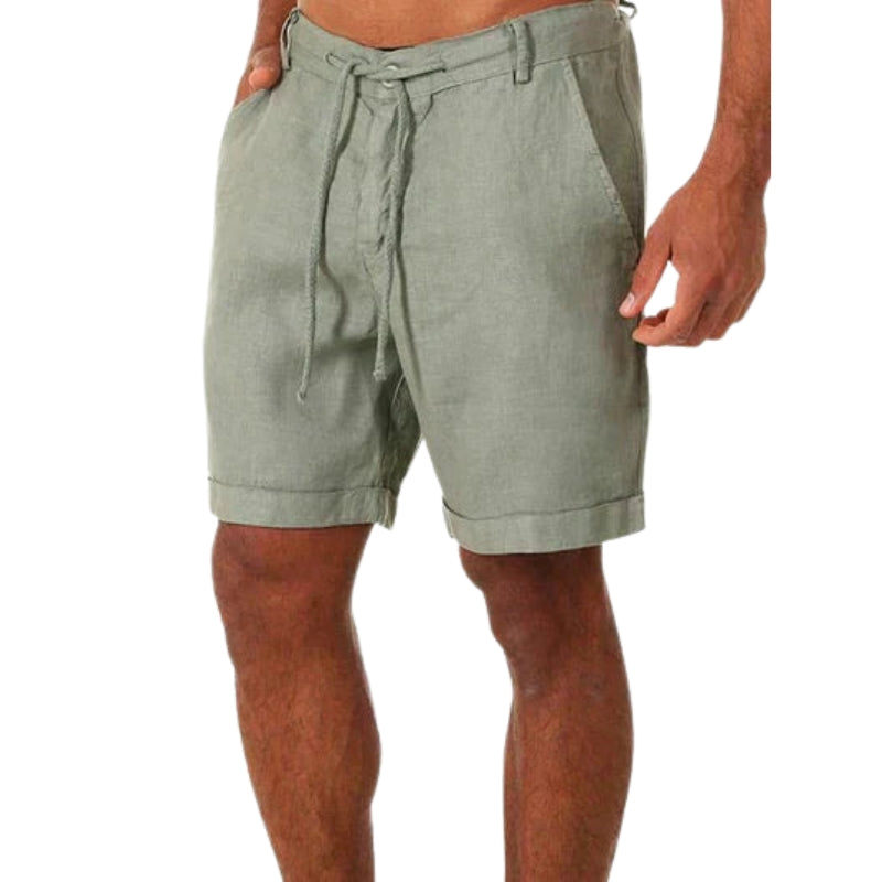 Klassieke shorts met zakken en trekkoord in de taille