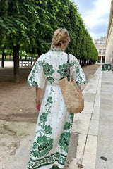 Boho Bloemen Jurk