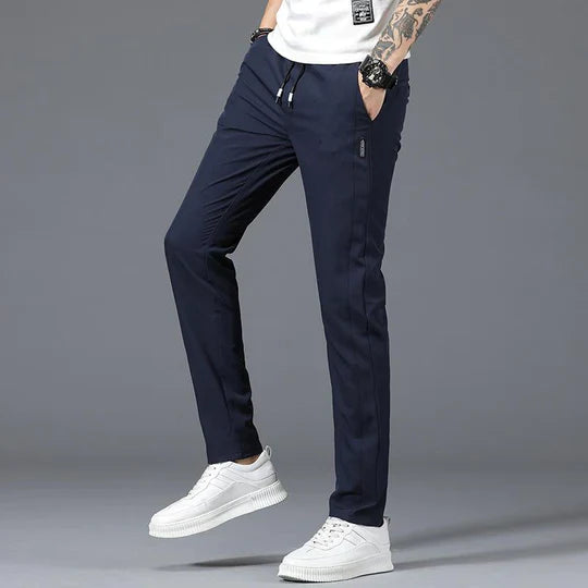 Sneldrogende Stretchbroek met Elastische Taille