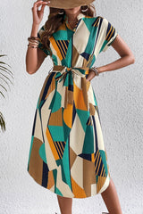 Chique Geometrische Jurk