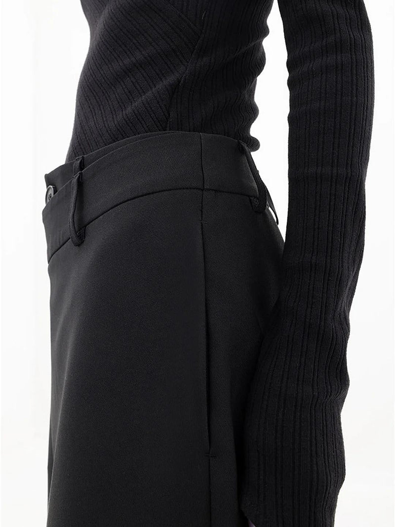 Asymmetrische baggy broek