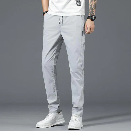 Sneldrogende Stretchbroek met Elastische Taille