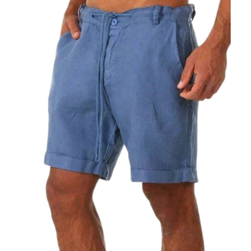 Klassieke shorts met zakken en trekkoord in de taille