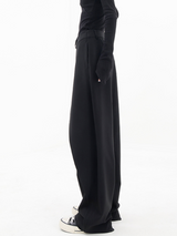 Asymmetrische baggy broek