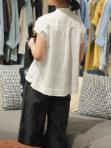 Luchtige Plooi Blouse