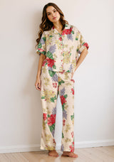 Pyjamaset met bloemenprint
