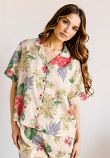Pyjamaset met bloemenprint