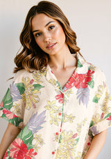 Pyjamaset met bloemenprint