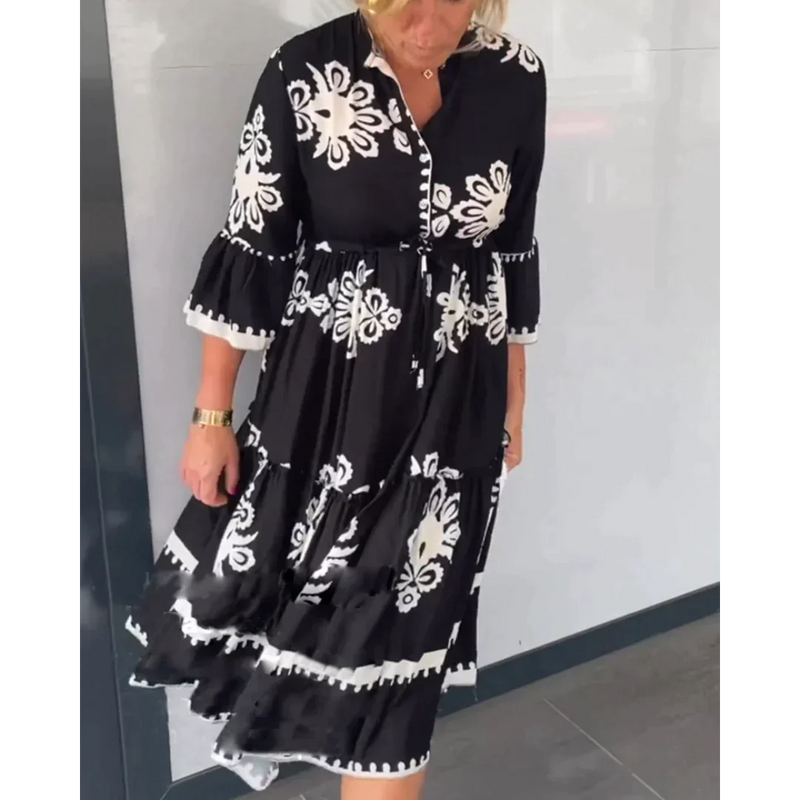 Bloemen midi jurk Voor Vrouwen