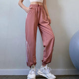 Moderne joggingbroek met relaxte pasvorm en verstelbare tailleband