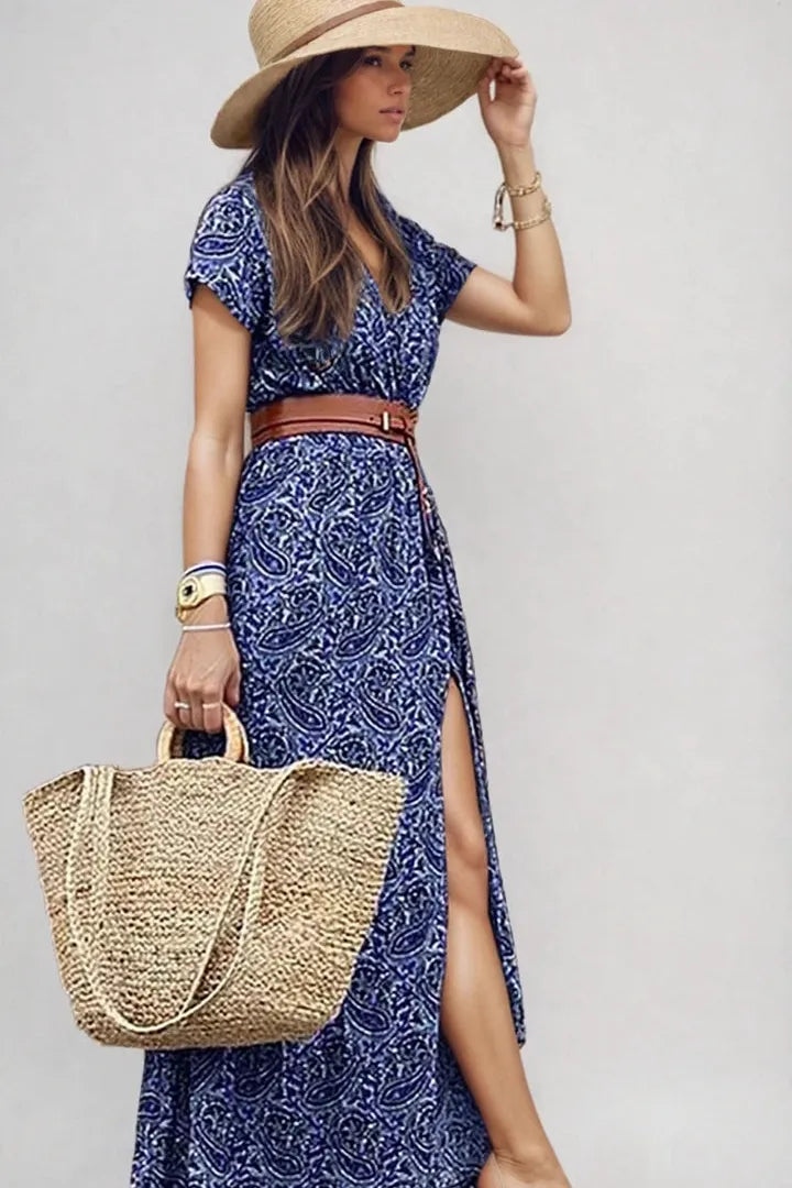 Boho Bloemen Jurk