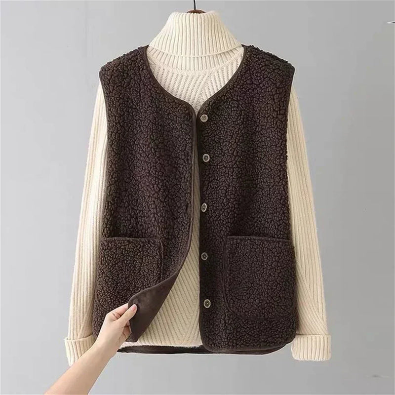 Klassieke teddy bodywarmer