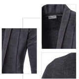 Slim-fit stretch heren blazer