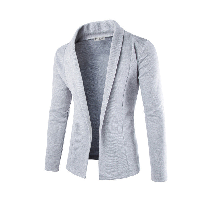 Slim-fit stretch heren blazer