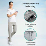 Sneldrogende Stretchbroek met Elastische Taille
