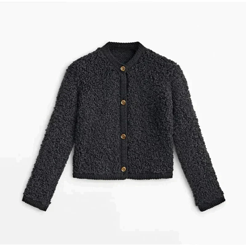 Licht damesvest met knoopjes
