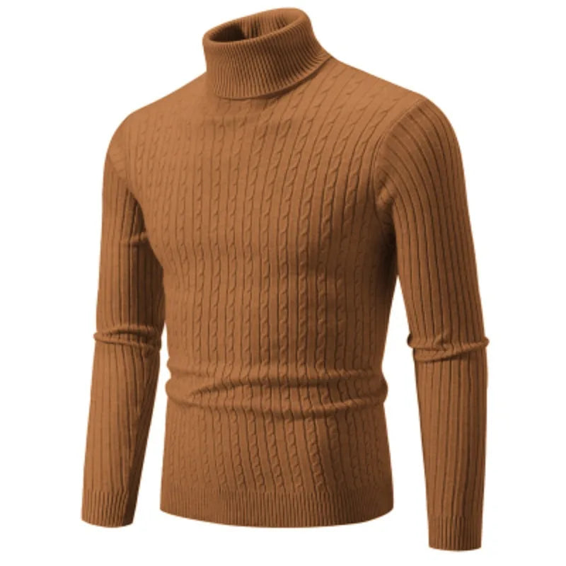 Coltrui heren met elegante turtleneck en ontspannen pasvorm