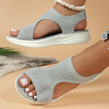 Orthopedische sandalen met open teen