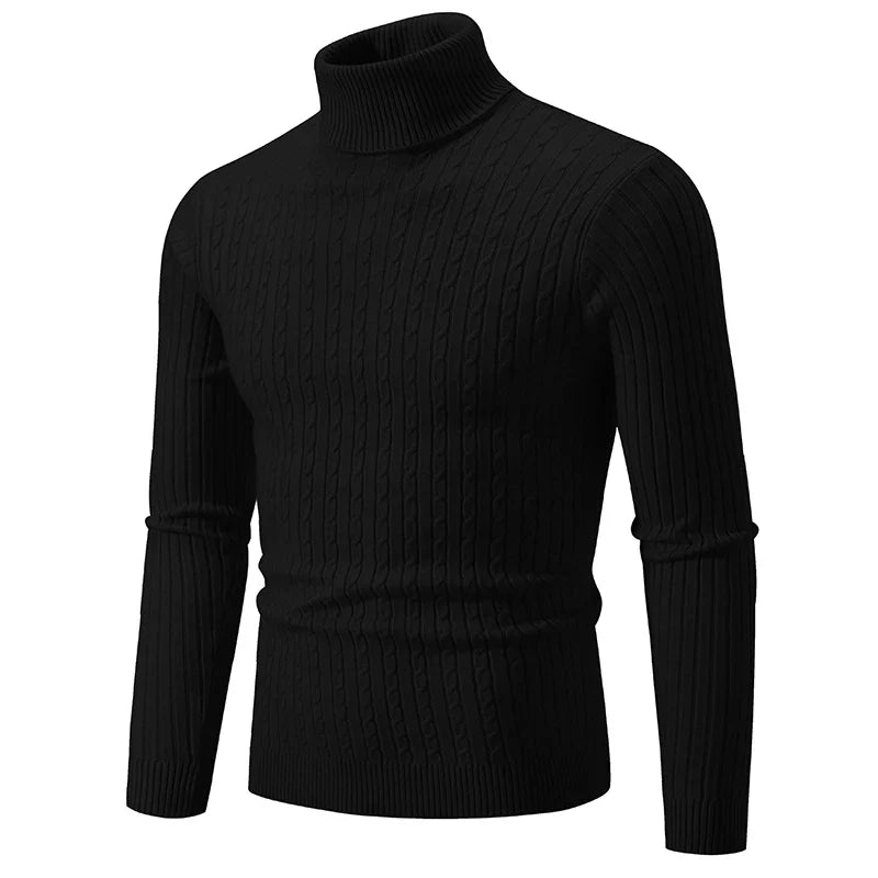 Coltrui heren met elegante turtleneck en ontspannen pasvorm