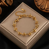 Armband met knopen