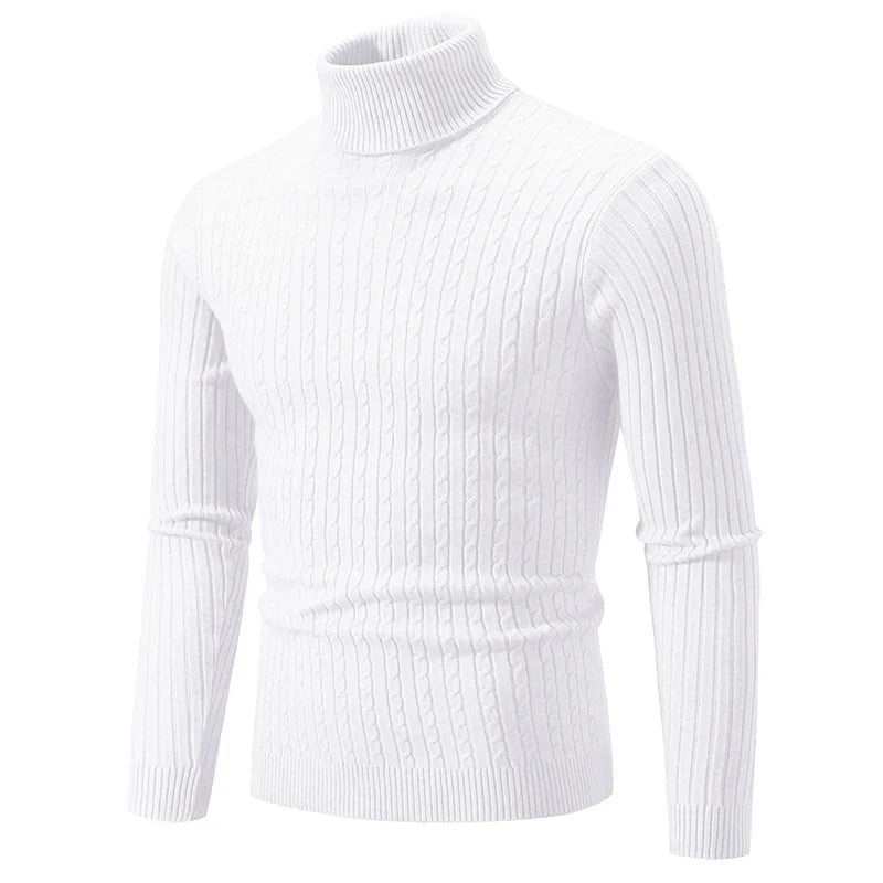 Coltrui heren met elegante turtleneck en ontspannen pasvorm