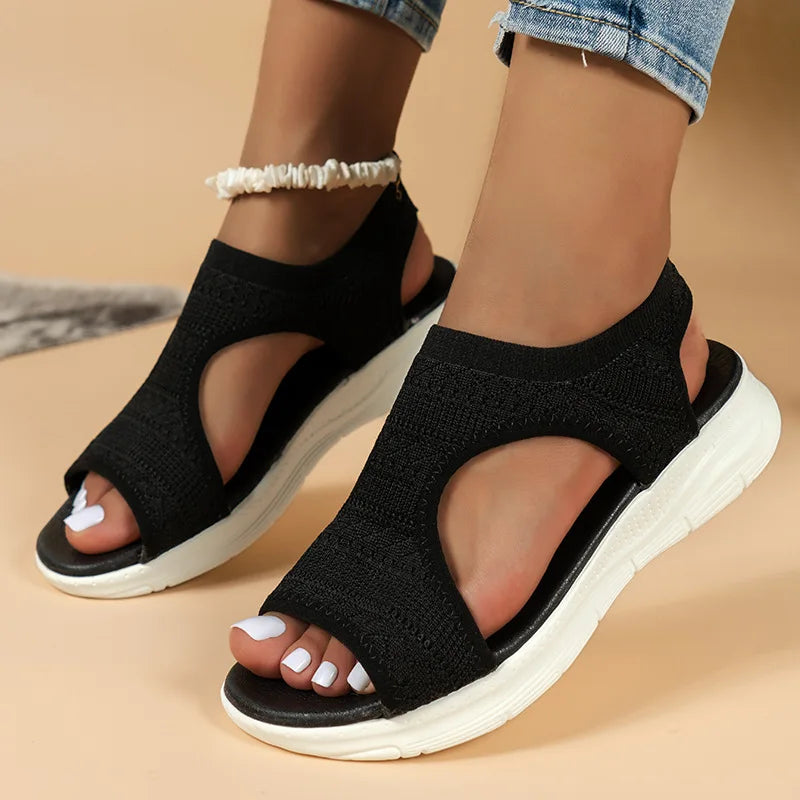 Orthopedische sandalen met open teen