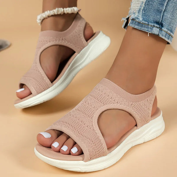 Orthopedische sandalen met open teen