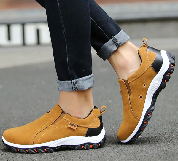 Orthopedische Wandelschoenen voor heren met comfortondersteuning