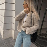 Licht damesvest met knoopjes