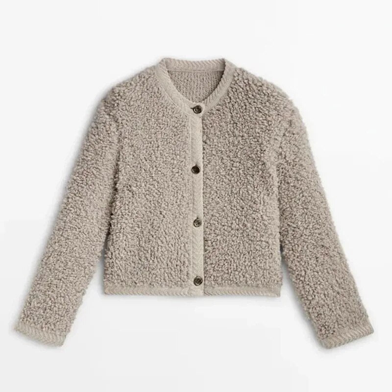 Licht damesvest met knoopjes