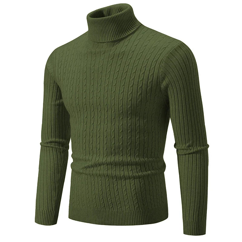 Coltrui heren met elegante turtleneck en ontspannen pasvorm