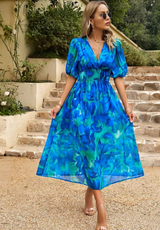 Luxe Tijdloze Midi Jurk