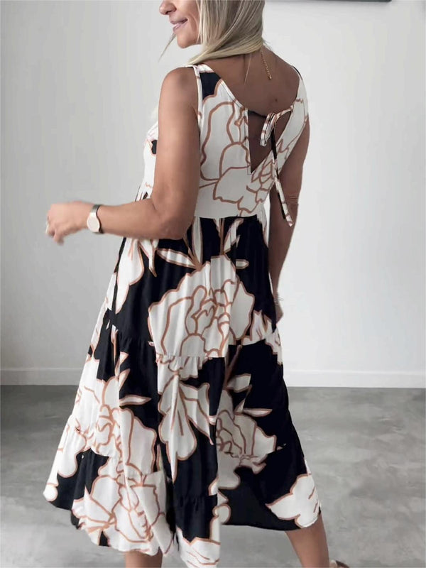 Stijlvolle Jurk met Bloemenprint