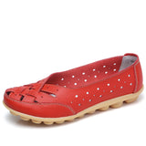 Orthopedische Ballerina Damesschoenen met Zachte Leren Look