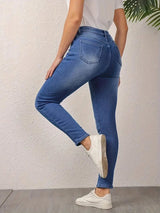 Jeans met fleecevoering